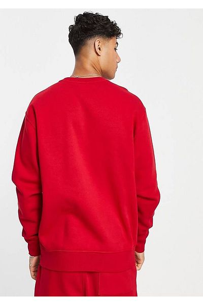 Buğraterzimoda Κόκκινο Oversize Φούτερ Brooklyn