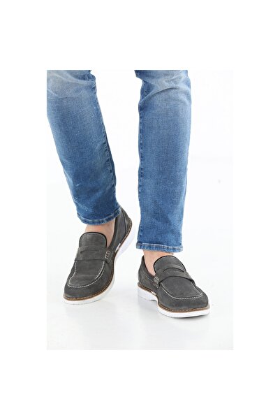 Everest Ανδρικά κλασικά δερμάτινα σουέτ παπούτσια casual