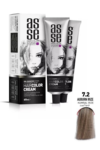 asse Hair Color Systems Saç Boyası 60 Ml. - 7.2 Kumral Kızıl