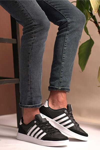 Aleza Shoes Wlkpower Чорно-біле - Чоловіче повсякденне спортивне взуття