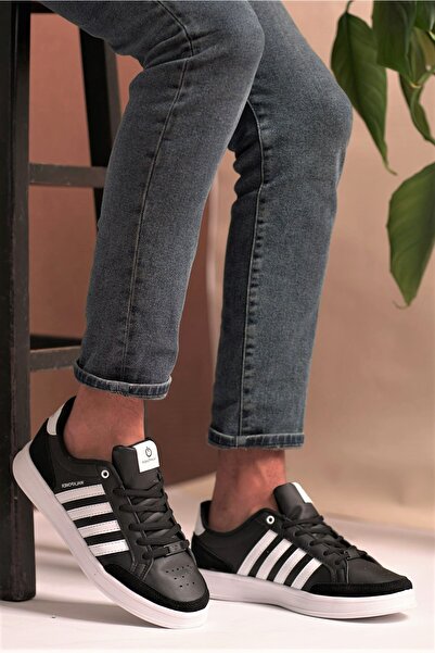 Aleza Shoes Wlkpower Чорно-біле - Чоловіче повсякденне спортивне взуття