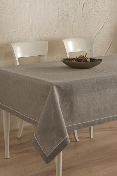ÖDEL HOME Linen Piping Tablecloth