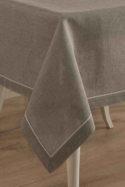 ÖDEL HOME Linen Piping Tablecloth