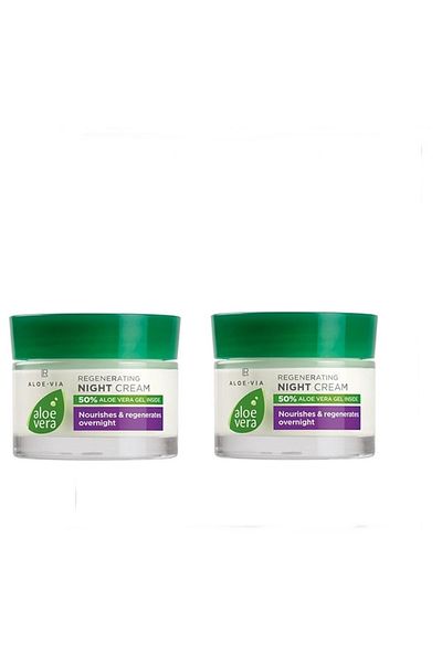 LR Aloe Vera Night Cream - Nourishing, 50 Ml, X 2 Pieces