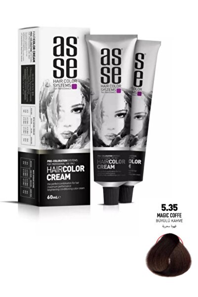 asse Hair Color Systems Saç Boyası 60 Ml. -5.35 Büyülü Kahve