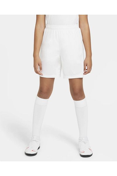 Nokta Lace-Up Waist - Children's White Astroturf Field Shorts + Football Socks - Çcs002