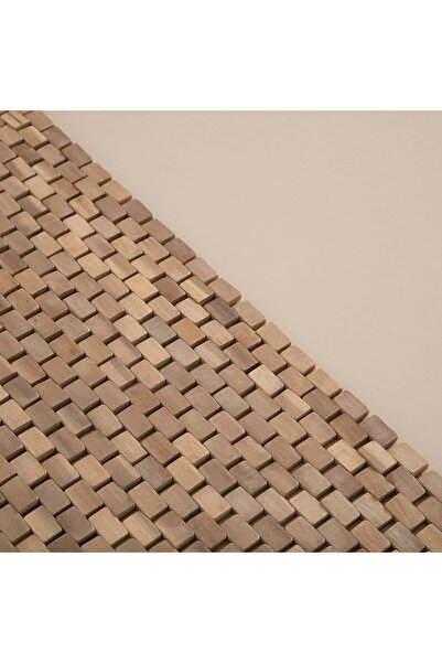 Chakra Alfa Wooden Mat - 70X130 Cm, Natural Cut