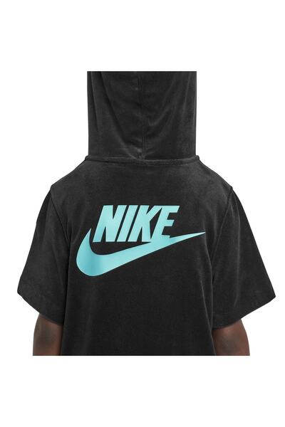 Nike B Nsw Hbr Statement Ss Top Çocuk Siyah Günlük Stil Tişört Do6440-010