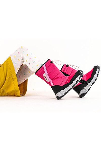 Kiko Kids Molina Suya Dayanıklı Fermuarlı Kız/erkek Çocuk Kar Bot Ayakkabı