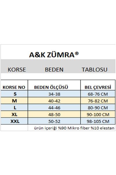 A&K ZÜMRA High Waist Bato Panties Corset Skin