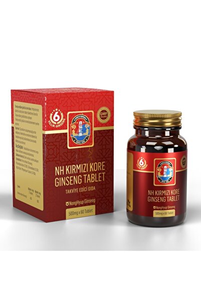 NONGHYUP Nh Kırmızı Kore Ginseng Tablet