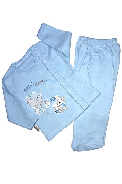 Minikel Cute Elephant 2-Piece Booties Set