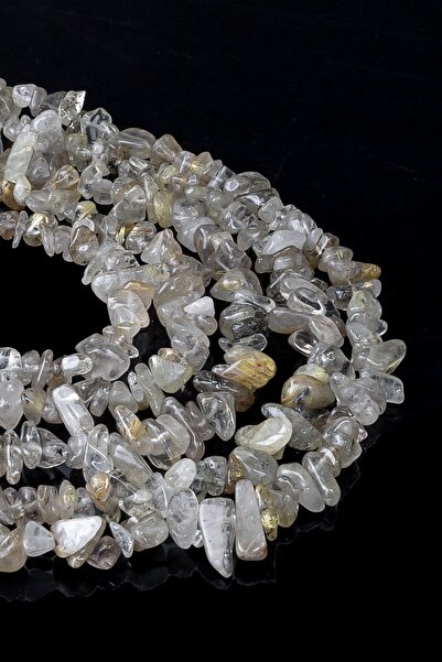 Dünya Doğal Taş Cuarț rutil galben spart piatră naturală