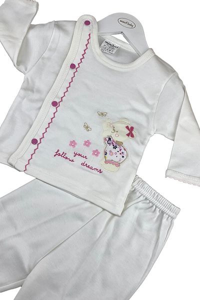 Minikel Happy Friends 2-Piece Set with Booties