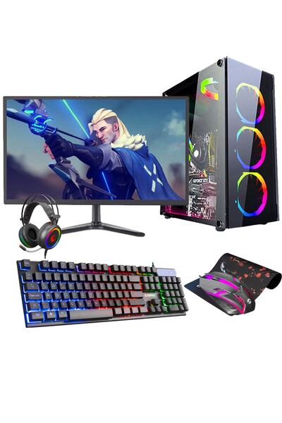 Gamepage Chrome X80 I5-3470 16gb 120gb+1tb Gt730 4gb 18.5" Oyuncu Masaüstü Bi...