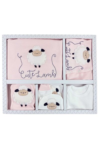 Minikel Cute Lamb 10-Piece Newborn Set