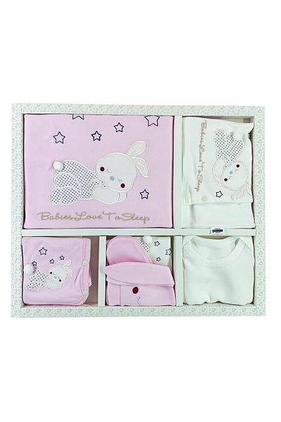 Minikel Cute Rabbit 10-Piece Newborn Set