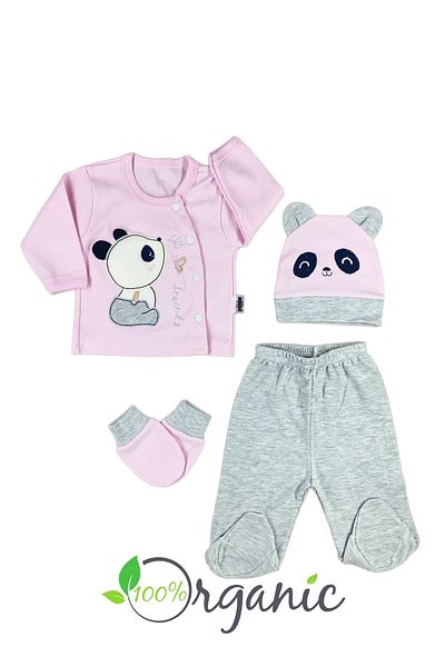Minikel Happy Panda 10-Piece Newborn Set