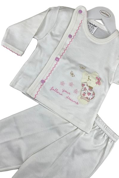 Minikel Happy Friends 2-Piece Set with Booties
