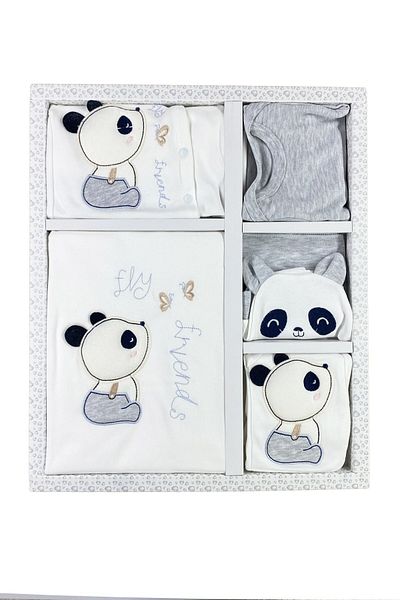 Minikel Happy Panda 10-Piece Newborn Set