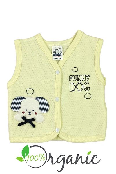 Minikel Funny Dog Quilted Vest