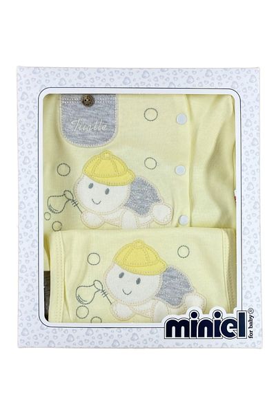Minikel Cute Turtle Newborn 5-Piece Bodysuit Set