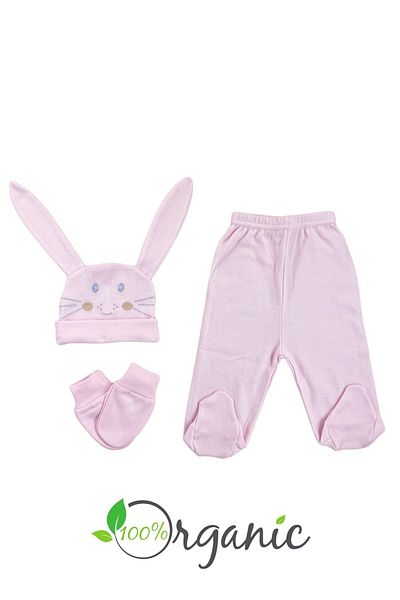 Minikel Face Rabbit 10-Piece Newborn Set
