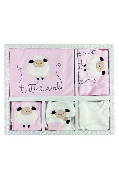 Minikel Cute Lamb 10-Piece Newborn Set