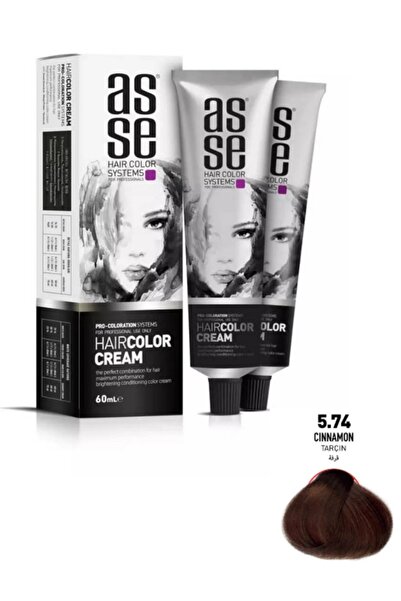 asse Hair Color Systems Saç Boyası 60 Ml. -5.74 Tarçın