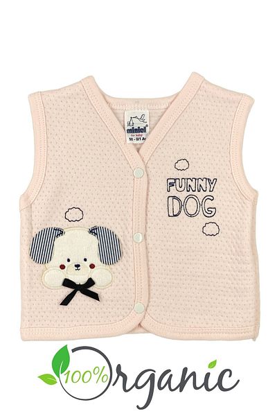 Minikel Funny Dog Quilted Vest