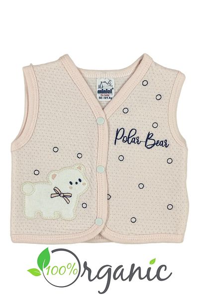 Minikel Polar Bear Quilted Vest