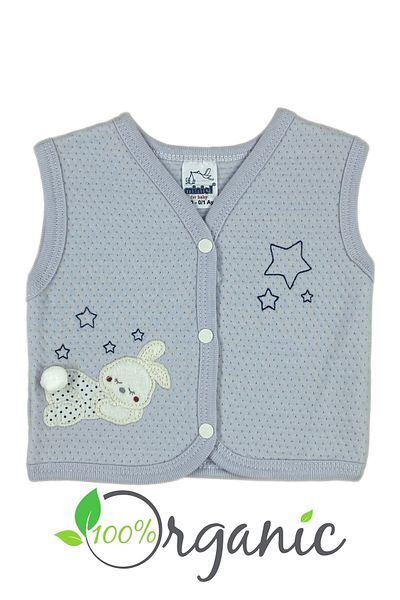 Minikel Sleeping Rabbit Quilted Vest