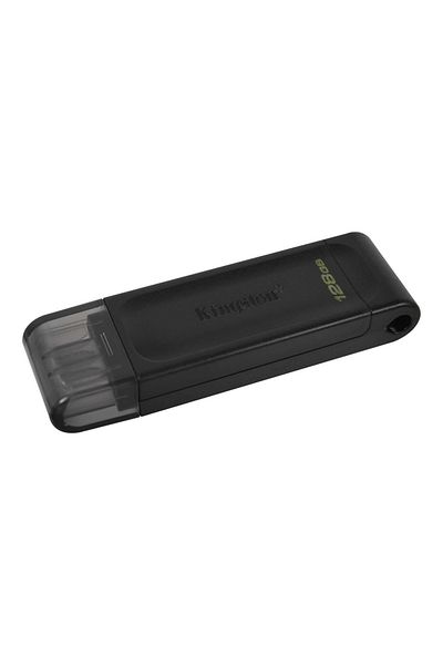 Kingston ذاكرة فلاش Dt70 بسعة 128 جيجابايت USB-c 3.2 Gen 1 Type-c