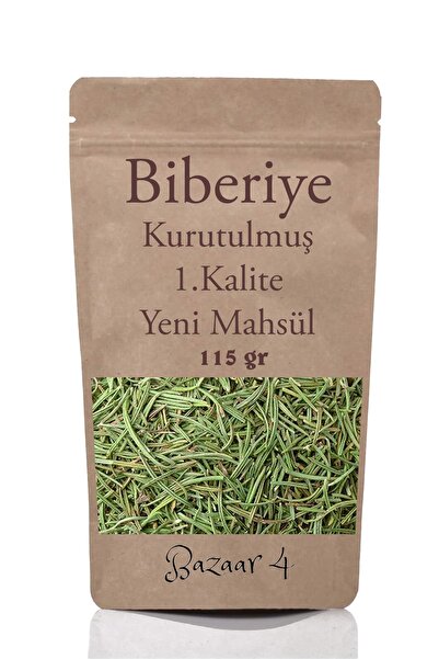 BAZAAR 4 Biberiye Kurutulmuş 115 Gr 1.kalite Taze Yeni Mahsül