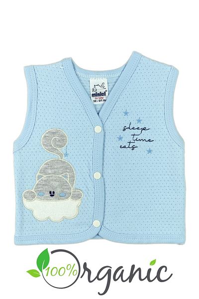 Minikel Sleep Time Cats Quilted Vest