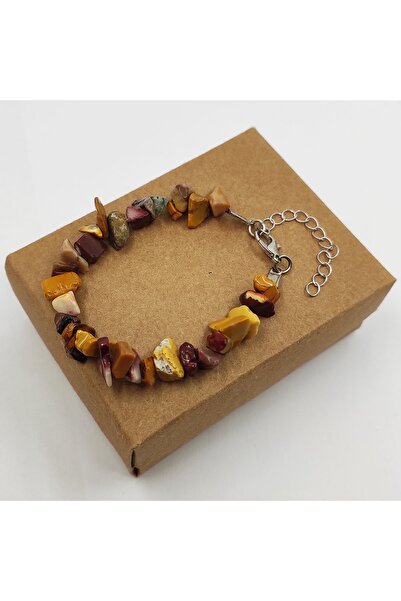 ByKolyeucum سوار نسائي من حجر الياسبر المكسور من مونكاي