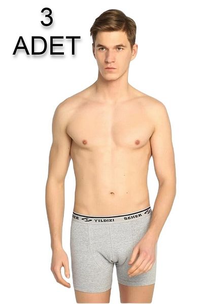 Seher Yıldızı Ανδρικό Elastan Boxer 3-pack