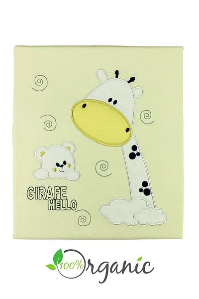 Minikel Giraffe Combed Cotton Double Layer Blanket