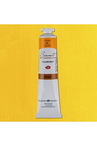 ST. PETERSBURG Sonnet Studio Yağlı Boya 46 Ml S1 Yellow Deep 221