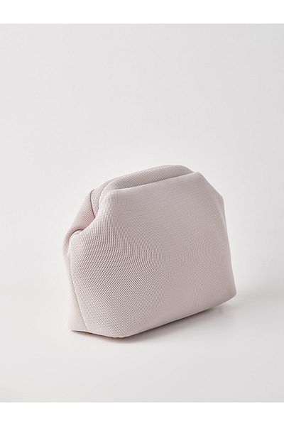 HEYBE'S Γυναικεία Κρεμ τσάντα Clutch