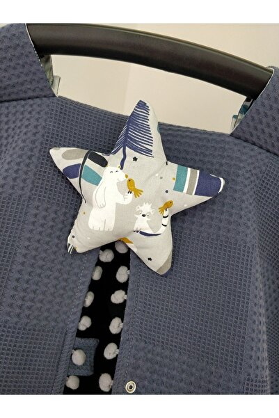 Raduga Collection Tek Puset Örtüsü Çift Taraflı Indigo Kutup Ayısı