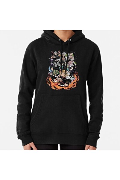 GALASHOP سترة بغطاء للرأس من Demon Slayer Gathering