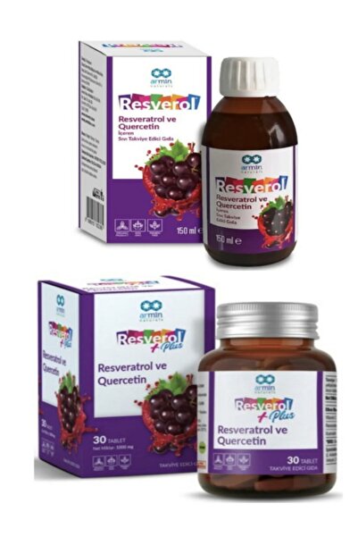 Resverol Armin 150 Ml + Armin Plus 30 Tablet Aile Paketi