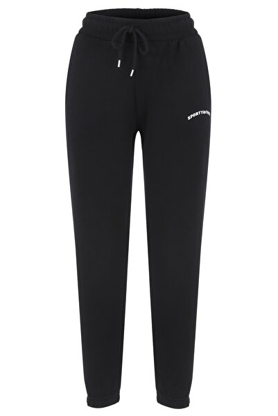 Sporty Cool بنطال رياضي أسود أنيق