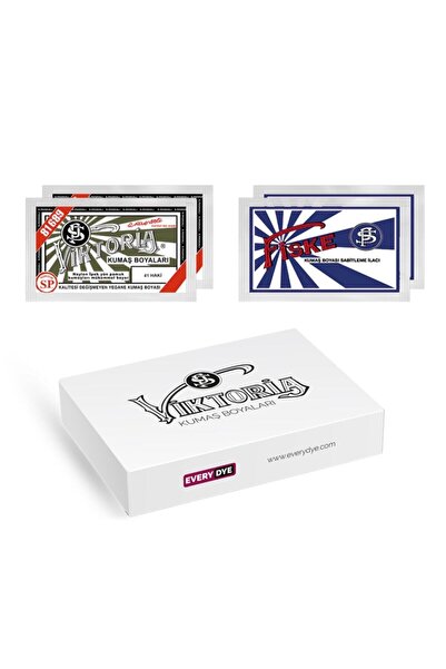 Viktoria Haki Toz Kumaş Boyası Arkadaş Paket