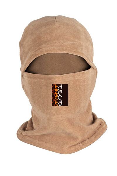 Zeron Tasarım Геометрична полярна маска для обличчя та довгі рукавички, комплект Bll661