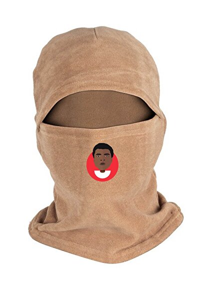 Zeron Tasarım Мухаммед Алі Полярна маска для обличчя та довгі рукавички, комплект Bll2063