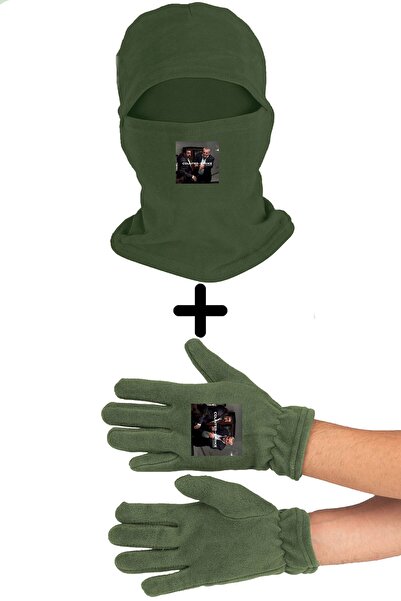 Zeron Tasarım Set mănuși lungi Counter Strike Fleece Balaclava Bll2758