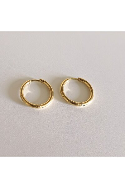 Bylin أقراط دائرية من الفولاذ المقاوم للصدأ - سمك 2 مم - زوج واحد