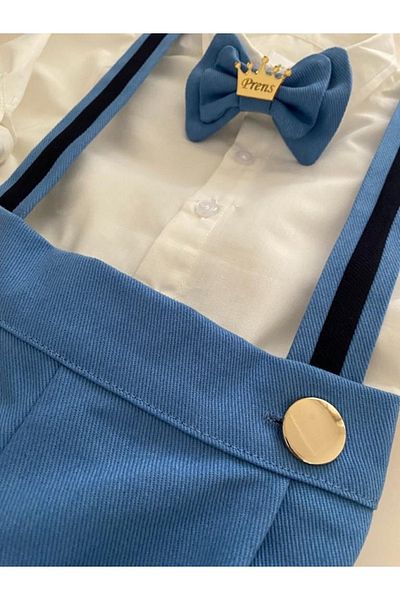tubibebe Blue/dark blue Trouser Model Birthday Costume - Special Occasion Dress